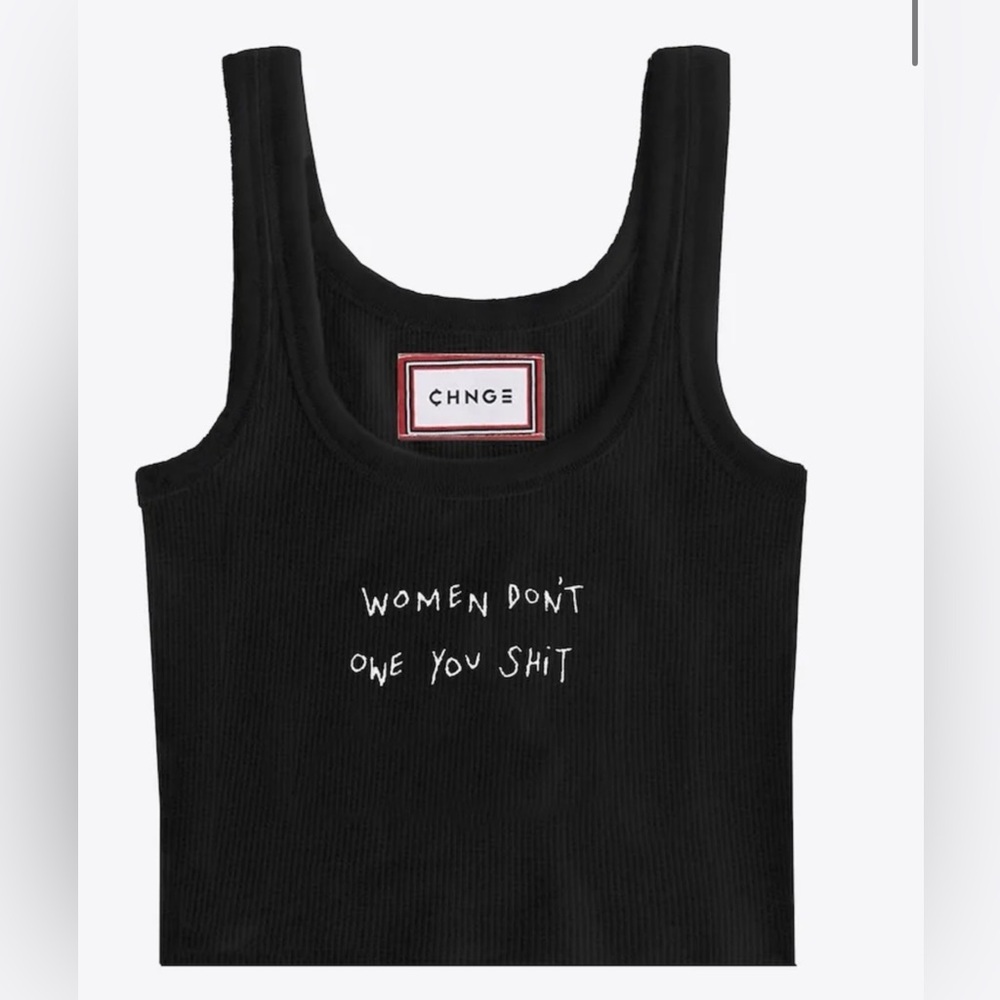 WDOYS Cropped Rib Tank - Picture 2 of 4